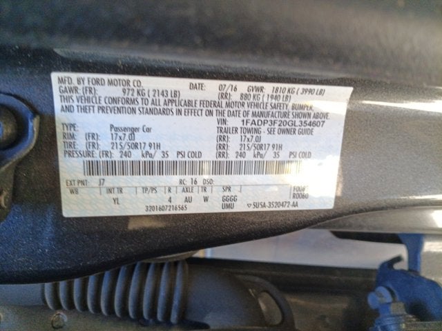2016 Ford Focus SE