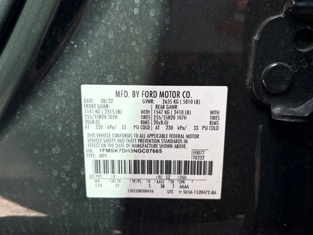 2022 Ford Explorer XLT