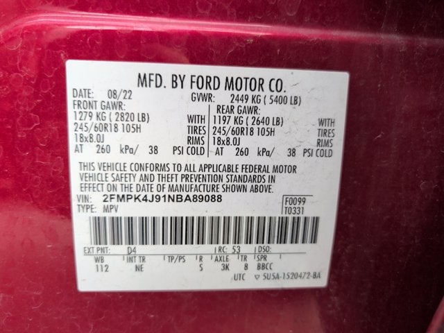 2022 Ford Edge SEL