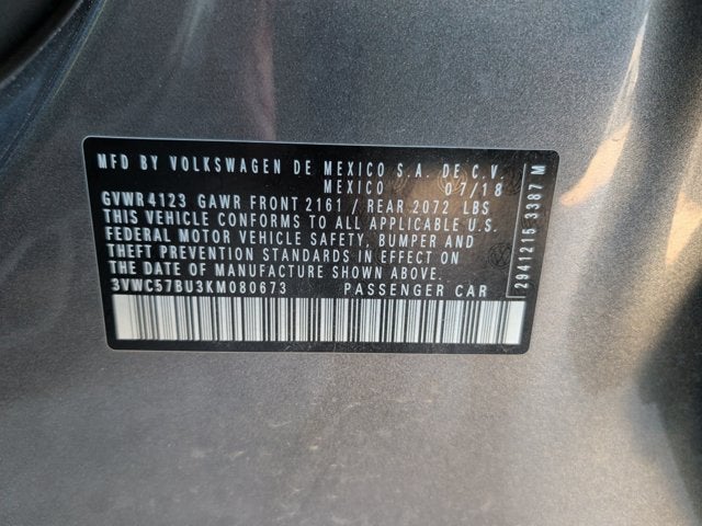 2019 Volkswagen Jetta S