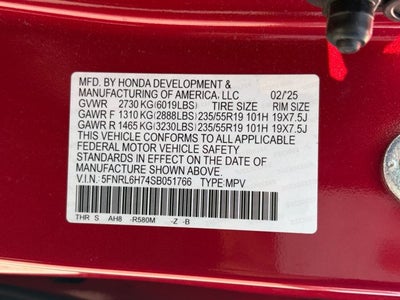 2025 Honda Odyssey Sport-L