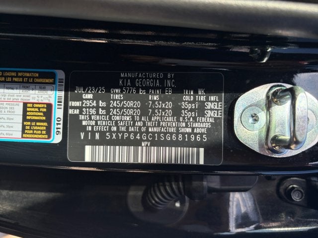 2025 Kia Telluride S