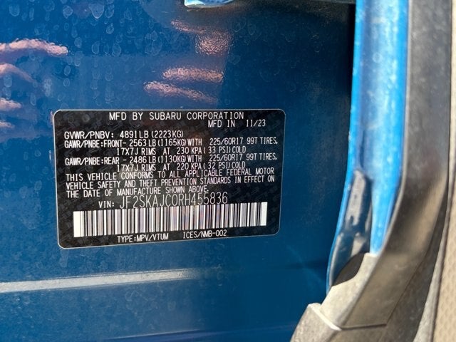 2024 Subaru Forester Wilderness