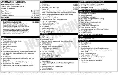 2024 Hyundai TUCSON SEL