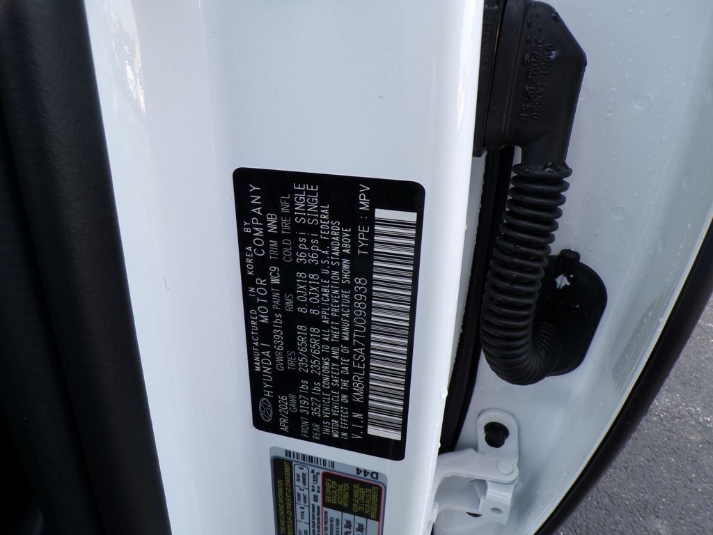 2026 Hyundai PALISADE HYBRID SEL 8P