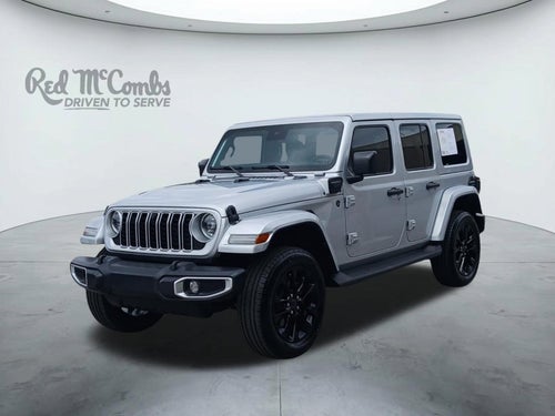 2024 Jeep Wrangler Sahara 4xe W/ PARKVIEW REAR BACK-UP CAMERA