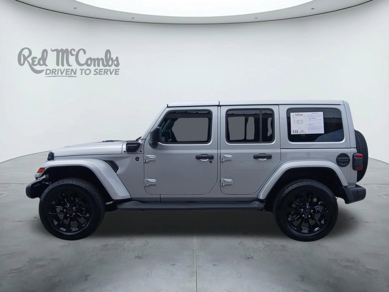 2024 Jeep Wrangler Sahara 4xe W/ PARKVIEW REAR BACK-UP CAMERA