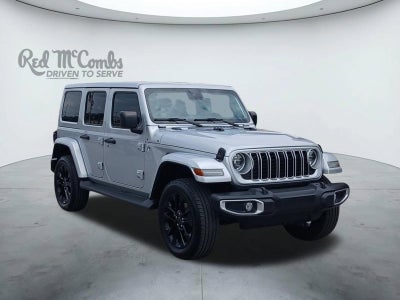 2024 Jeep Wrangler Sahara 4xe W/ PARKVIEW REAR BACK-UP CAMERA