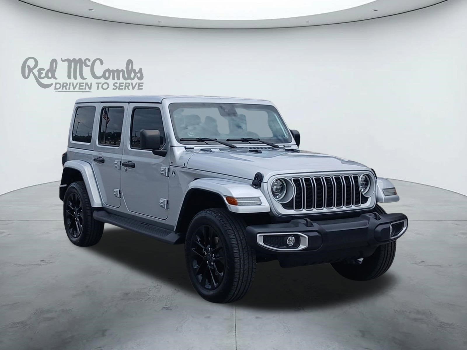 2024 Jeep Wrangler Sahara 4xe W/ PARKVIEW REAR BACK-UP CAMERA