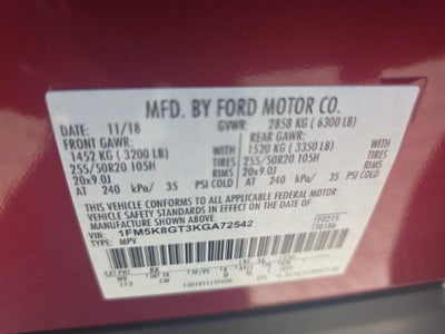 2019 Ford Explorer Sport