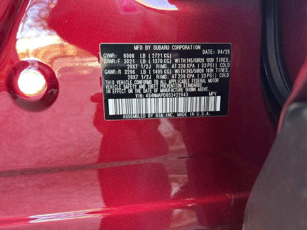 2025 Subaru Ascent Limited