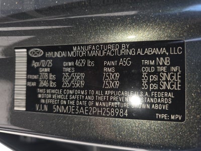 2023 Hyundai TUCSON Limited