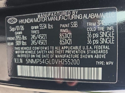2027 Hyundai SANTA FE Calligraphy