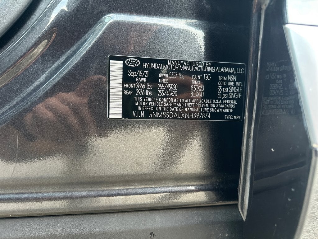 2022 Hyundai SANTA FE Calligraphy