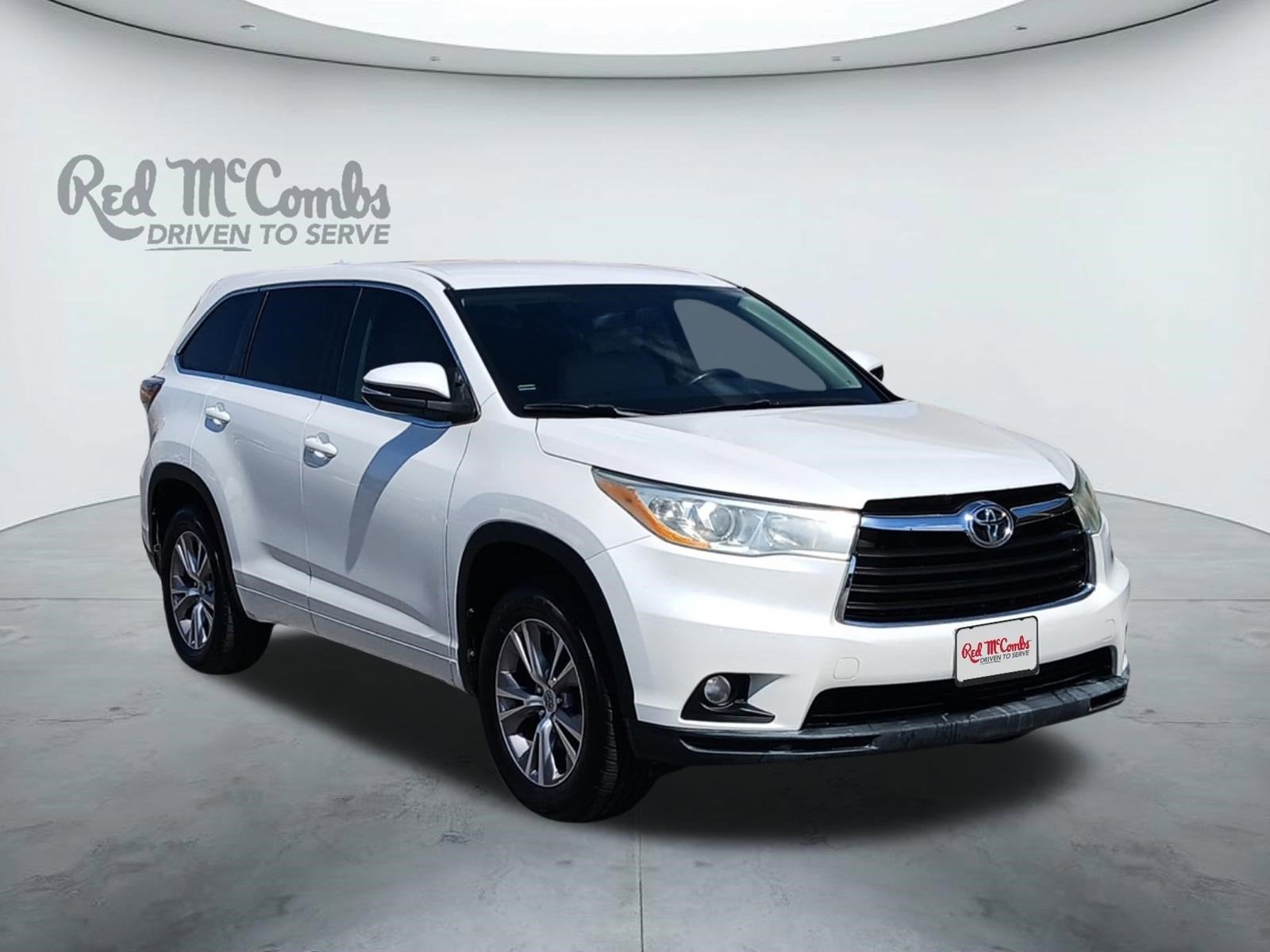 2014 Toyota Highlander LE Plus V6 W/ BACK-UP CAMERA & CRUISE CONTROL
