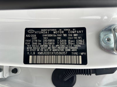 2026 Hyundai TUCSON HYBRID Limited