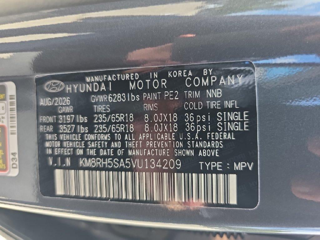2027 Hyundai PALISADE HYBRID Blue SEL Premium