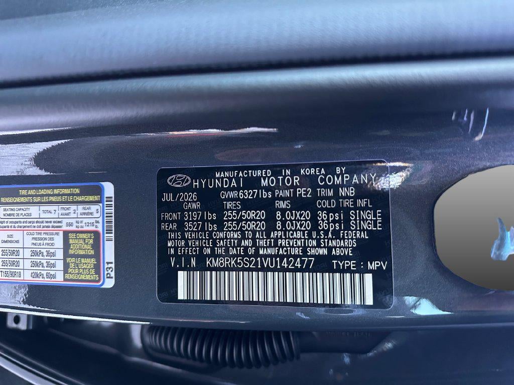 2027 Hyundai PALISADE Limited