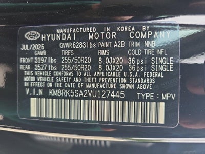 2027 Hyundai PALISADE HYBRID Limited