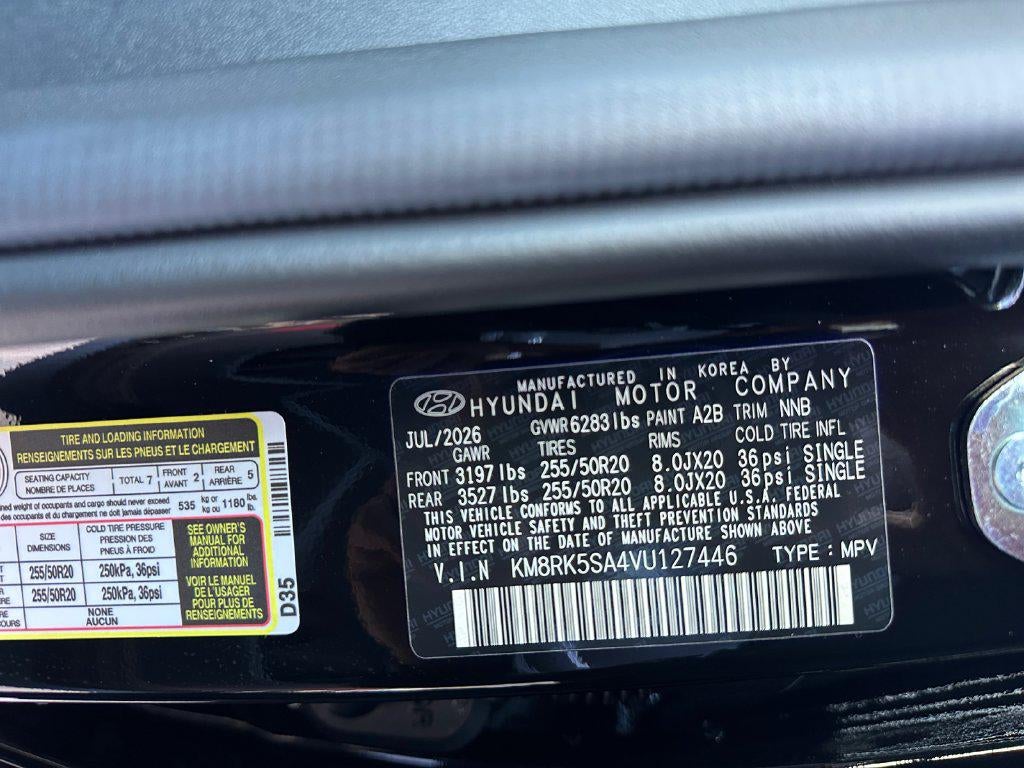 2027 Hyundai PALISADE HYBRID Limited