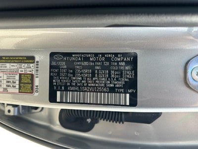 2027 Hyundai PALISADE HYBRID Blue SEL