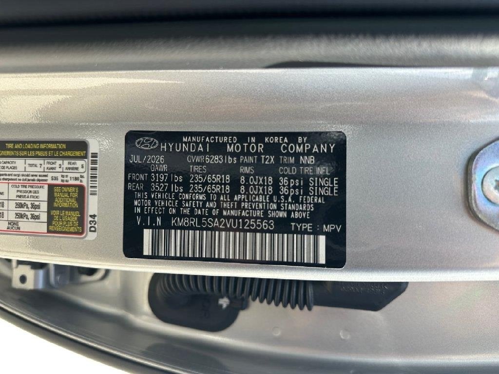 2027 Hyundai PALISADE HYBRID Blue SEL