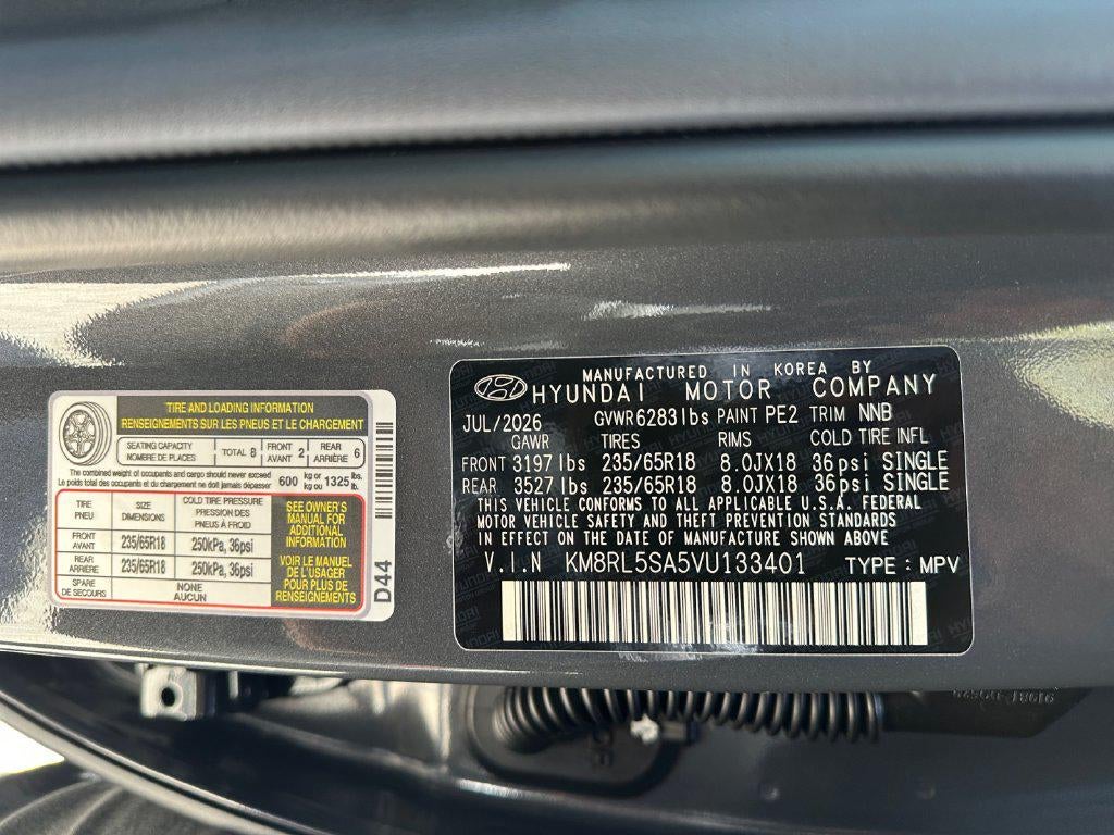 2027 Hyundai PALISADE HYBRID 8P BLUE SEL