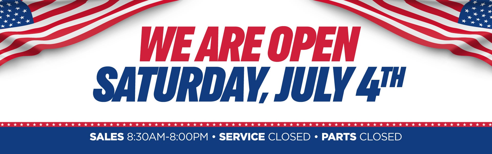 Open July 4